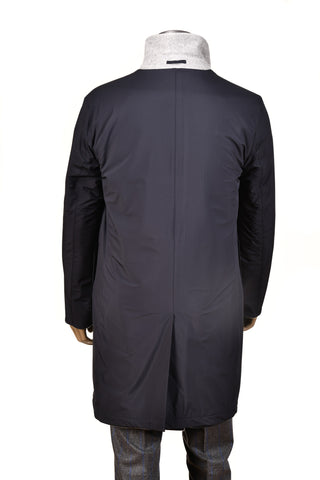 Kired by Kiton Peak Cashmere Reversible Overcoat