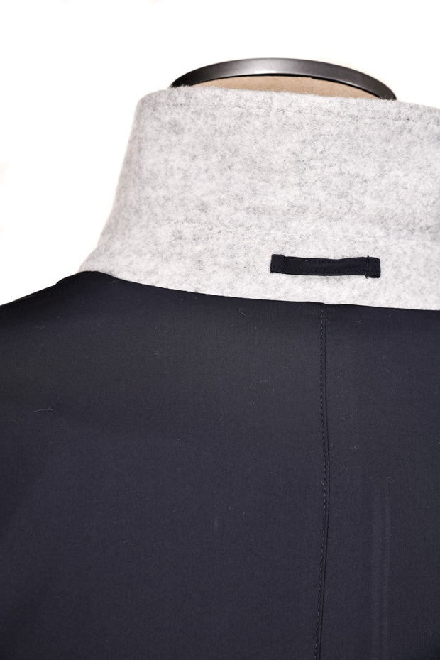 Kired by Kiton Peak Cashmere Reversible Overcoat