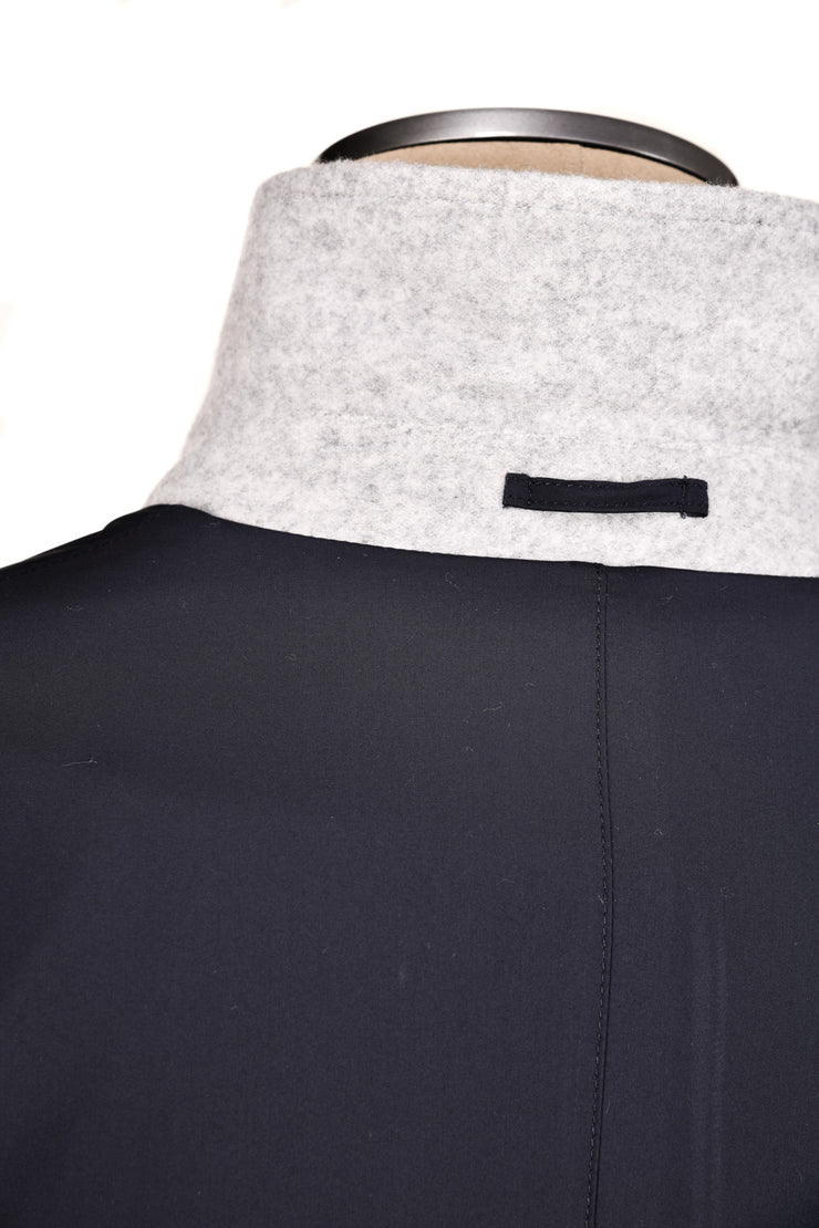 Kired by Kiton Peak Cashmere Reversible Overcoat
