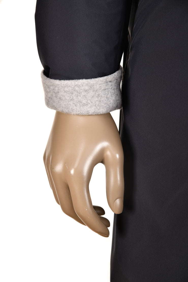 Kired by Kiton Peak Cashmere Reversible Overcoat