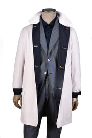 Kired by Kiton Peak Cashmere Reversible Raincoat
