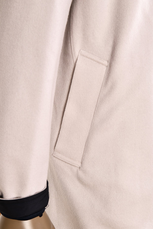 Kired by Kiton Peak Cashmere Reversible Raincoat