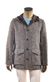 Kired Himal 2 Herringbone Virgin Wool-Alpaca Reversible Jacket