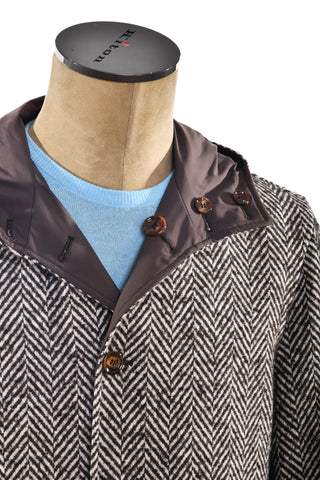 Kired Himal 2 Herringbone Virgin Wool-Alpaca Reversible Jacket