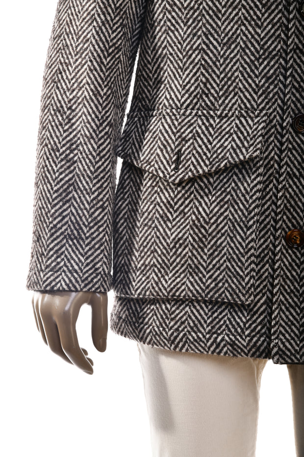 Kired Himal 2 Herringbone Virgin Wool-Alpaca Reversible Jacket