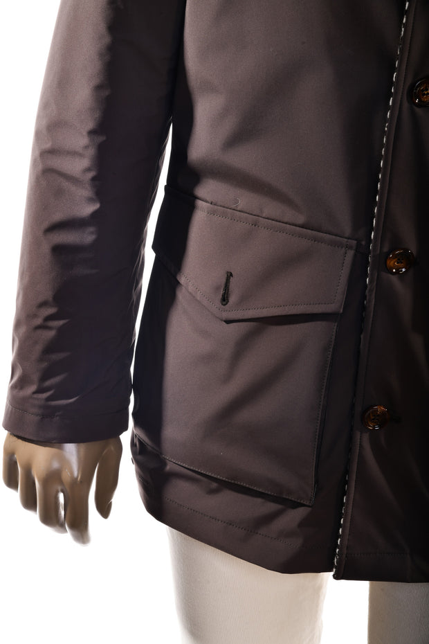 Kired Himal 2 Herringbone Virgin Wool-Alpaca Reversible Jacket