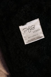 Hettabretz Leather Shearling Overcoat