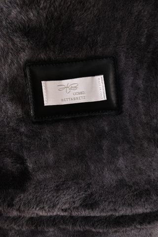 Hettabretz ISA Leather Shearling Overcoat