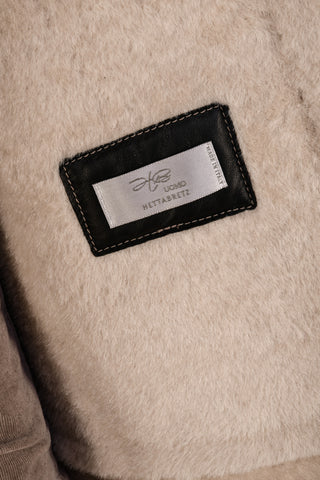 Hettabretz ISA Leather Shearling Overcoat