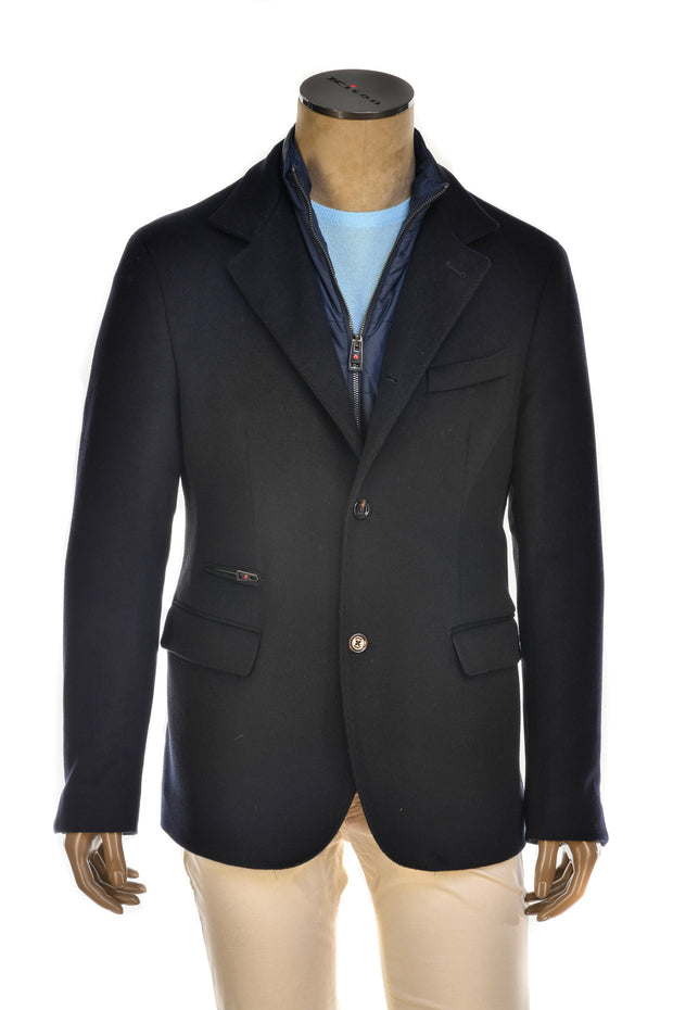 Kired Tipas Wool-Nylon Sport Jacket w/ Detachable Interior