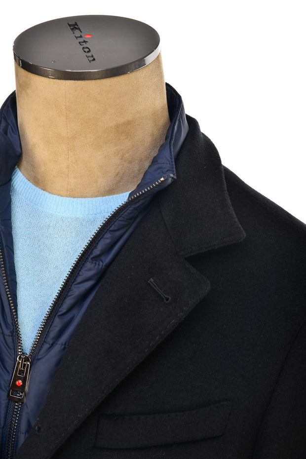 Kired Tipas Wool-Nylon Sport Jacket w/ Detachable Interior