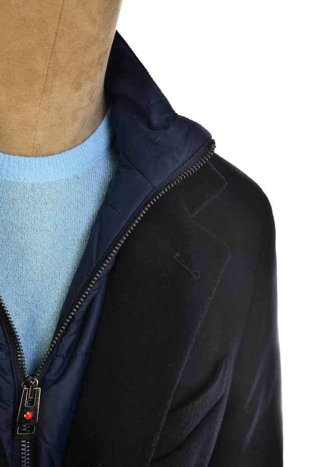 Kired Tipas Wool-Nylon Sport Jacket w/ Detachable Interior