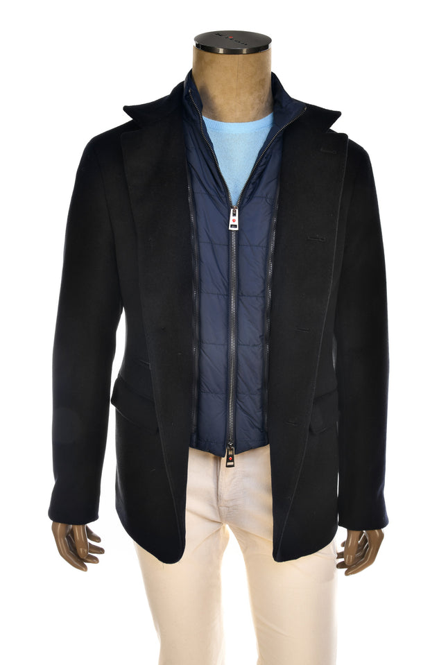 Kired Tipas Wool-Nylon Sport Jacket w/ Detachable Interior