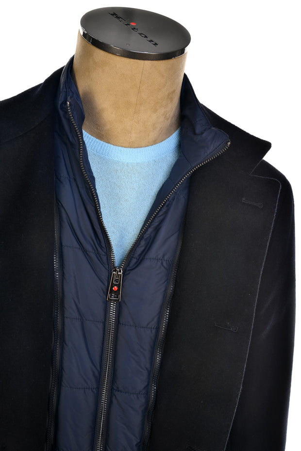 Kired Tipas Wool-Nylon Sport Jacket w/ Detachable Interior