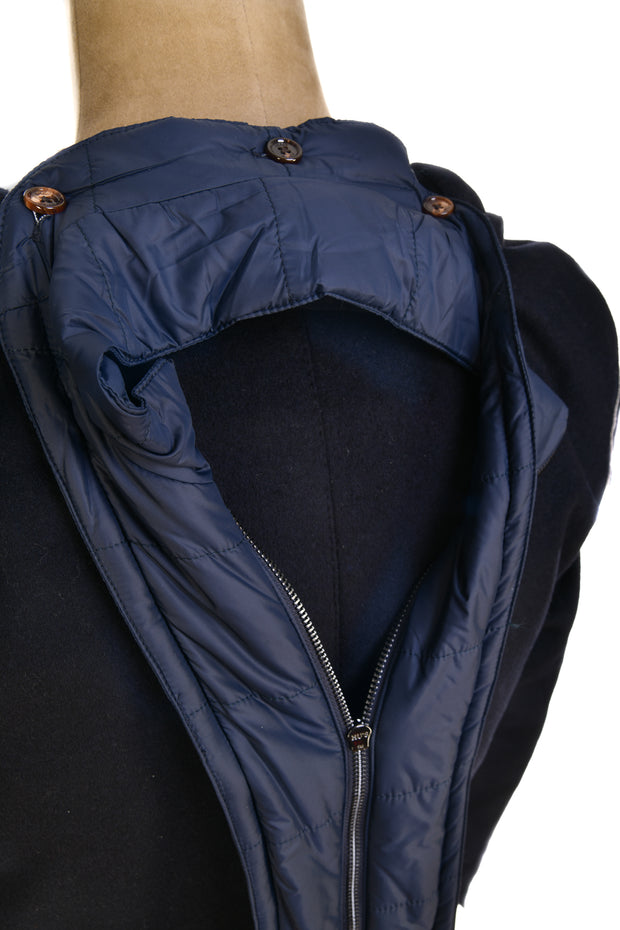 Kired Tipas Wool-Nylon Sport Jacket w/ Detachable Interior