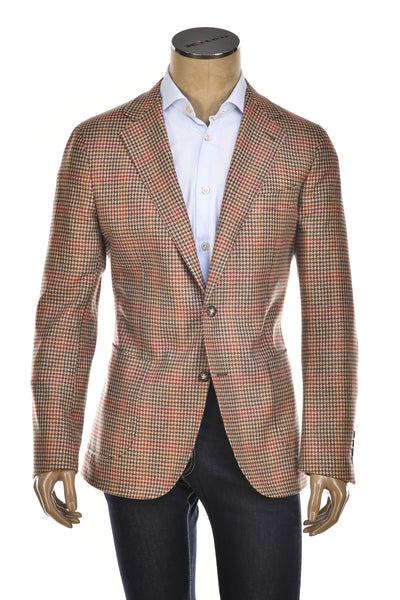 Carlo Barbera Houndstooth Wool-Cashmere Sport Jacket – Riflessi