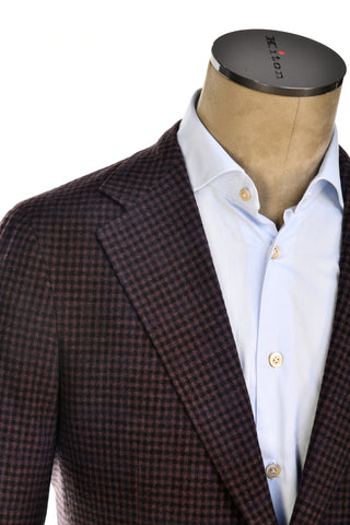 Fiore Di Napoli Checked Wool-Cashmere Sport Jacket