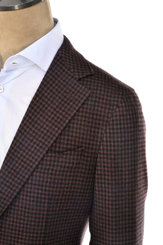 Fiore Di Napoli Checked Wool-Cashmere Sport Jacket