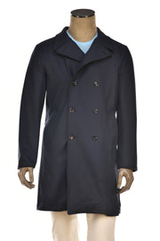 Kired Gyala Acrylic-Wool Double-Breasted Reversible Overcoat