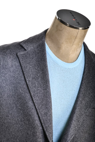 Fiore di Napoli Colombo Marled Cashmere Overcoat