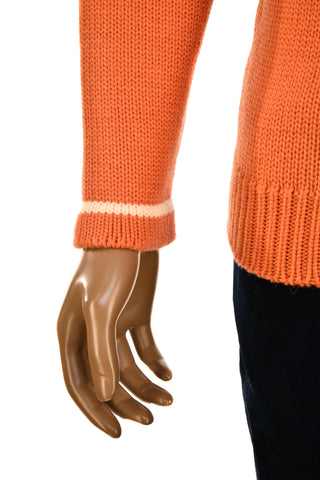 Fedeli Virgin Wool V-Neck Knit Sweater