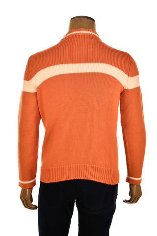 Fedeli Virgin Wool V-Neck Knit Sweater