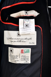 Kired by Kiton Kishb Cashmere Vest w/ Detachable Fox Fur Hood