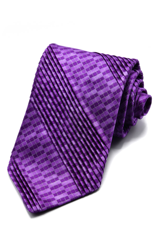 Castangia Patterned Silk Tie