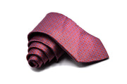 Castangia Patterned Silk Tie