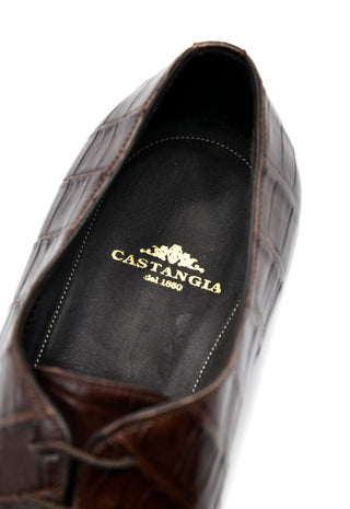 Castangia Crocodile Skin Dress Shoes