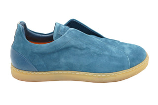 Andrea Ventura Florida Miami Suede Slip-On Sneakers