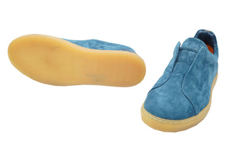 Andrea Ventura Florida Miami Suede Slip-On Sneakers