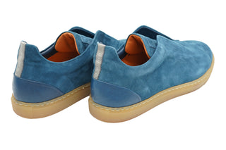 Andrea Ventura Florida Miami Suede Slip-On Sneakers