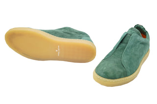 Andrea Ventura Florida Miami Suede Slip-On Sneakers