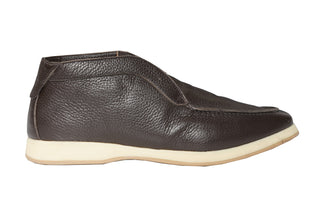 Andrea Ventura Leather High Penny Loafers