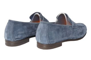 Andrea Ventura Suede Short Penny Loafers