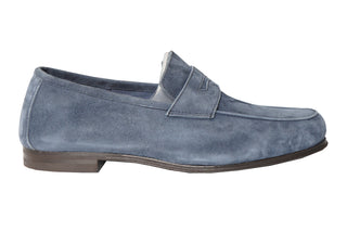 Andrea Ventura Suede Short Penny Loafers