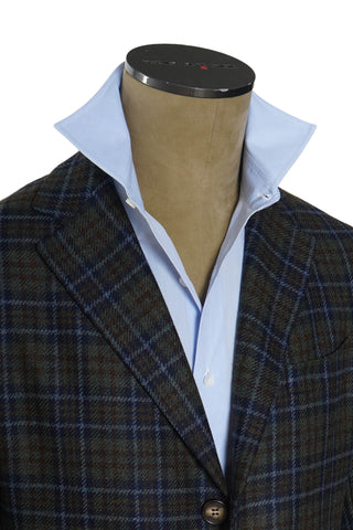 Fiore di Napoli Patterned Wool-Cashmere Overcoat