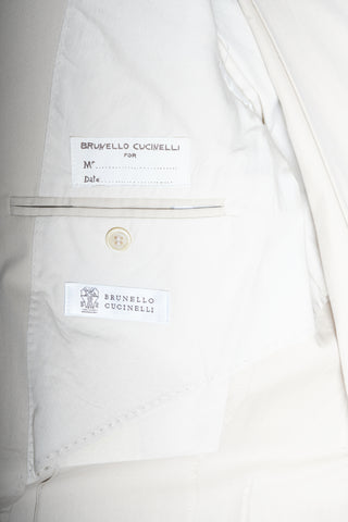Brunello Cucinelli Cotton Suit
