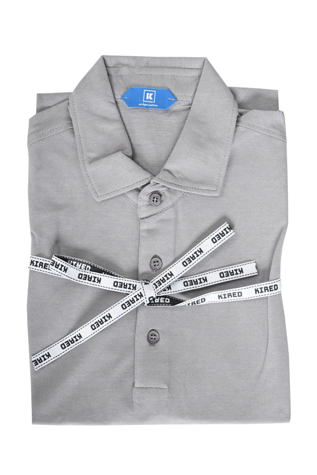 Kired POSI Short Sleeve Quarter Button Polo Shirt