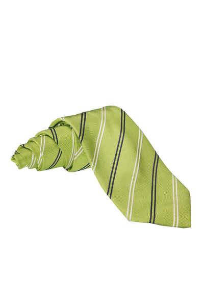 Guy Laroche Repp Stripe Silk Tie
