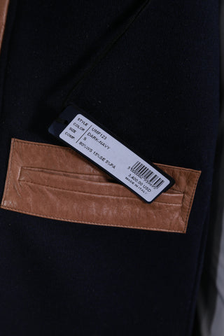 Manrico Dark-Blue Cashmere Vest