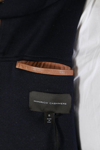 Manrico Dark-Blue Cashmere Vest