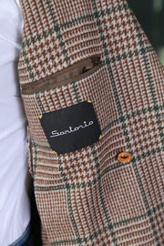 Sartorio by Kiton Brown Solid Jacket