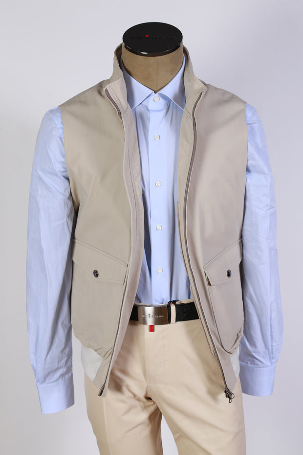 Kired by Kiton Linen-Cotton Vest