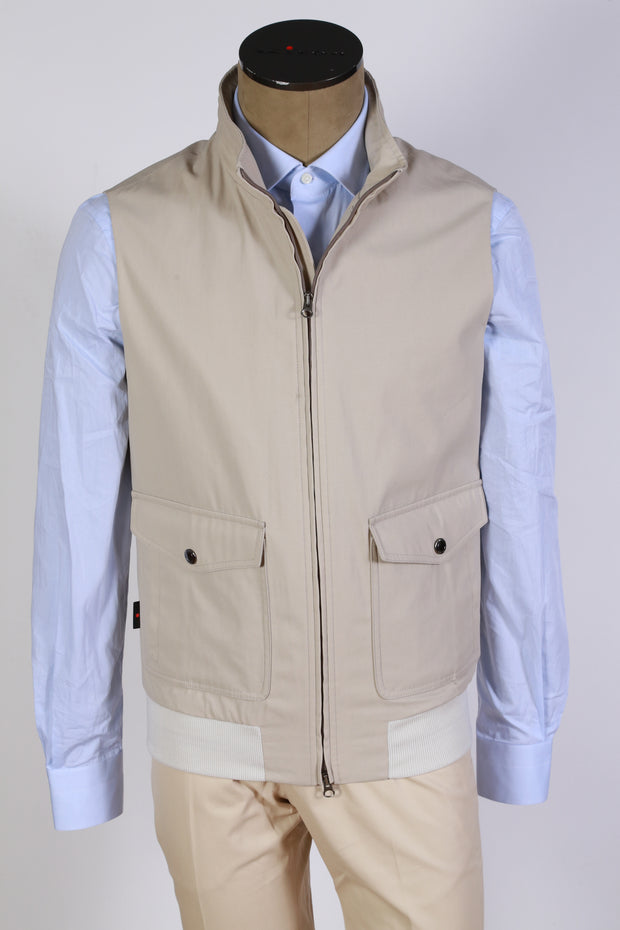 Kired by Kiton Linen-Cotton Vest