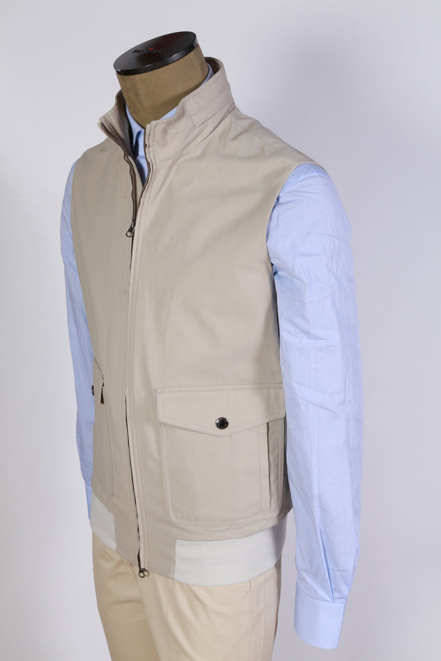 Kired by Kiton Linen-Cotton Vest