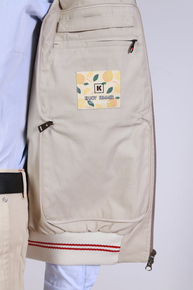 Kired by Kiton Linen-Cotton Vest