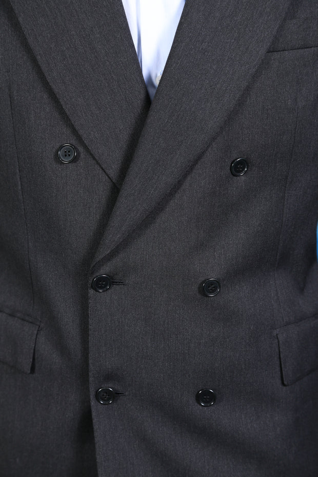 Brioni Dark-Grey Double Breasted Suit