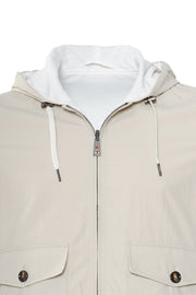 Kired Jeff Cotton Reversible Hooded Light-Jacket